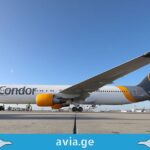 Condor Airlines-ი თბილისიდან ფრანკფურტის მიმართულებით ფრენებს ამატებს tbilisi frankfurti aviabiletebi
