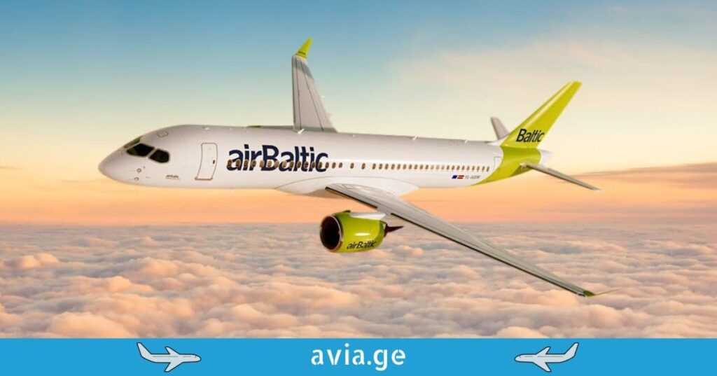 airBaltic georgia