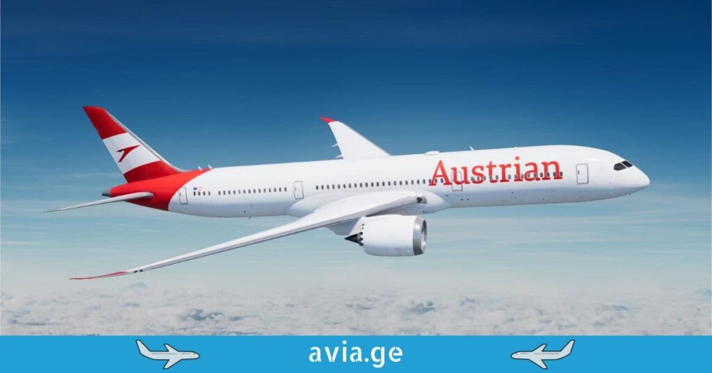 austrian airlines georgia