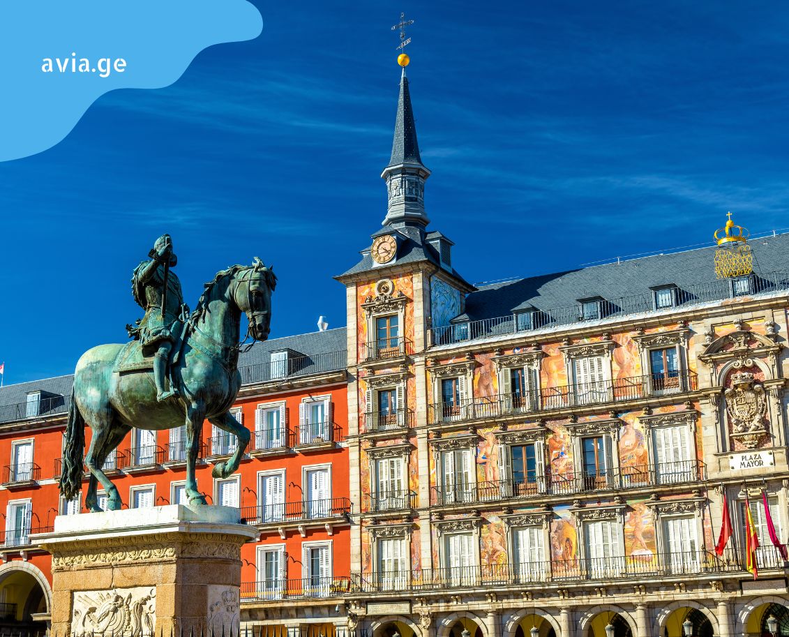 Tbilisi Madrid flights