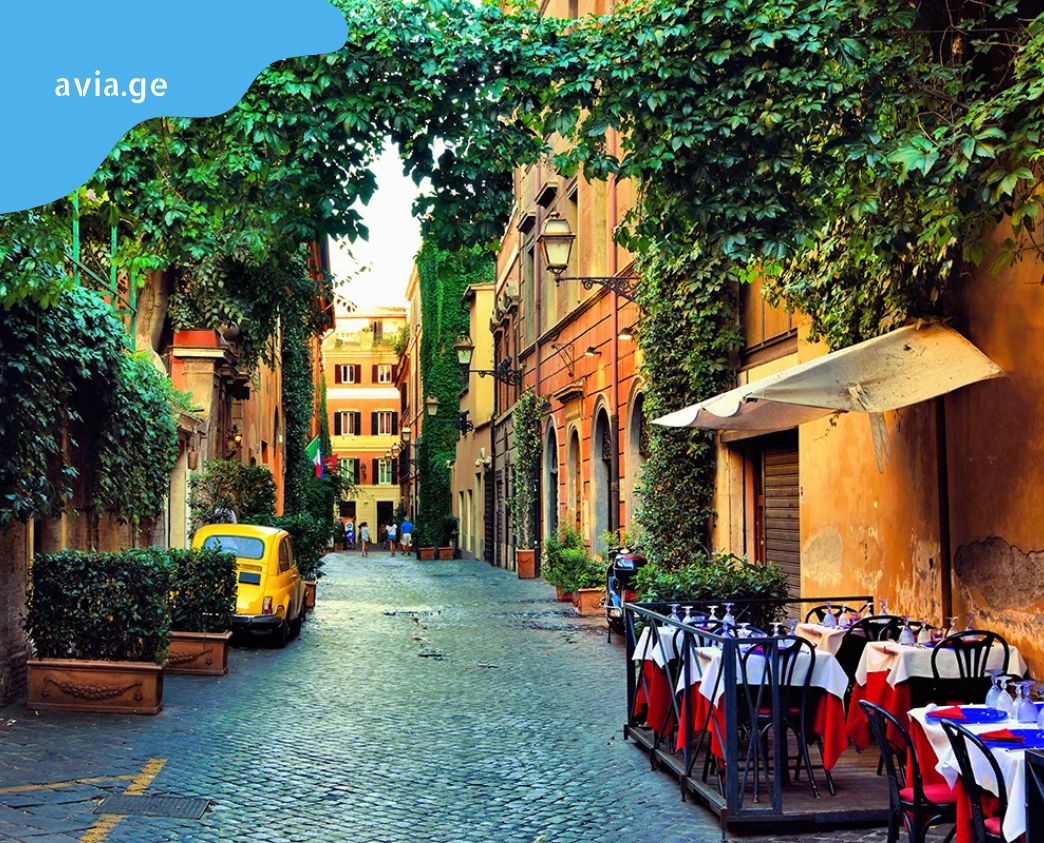 iafi frenebi romshi cheap flights to Rome