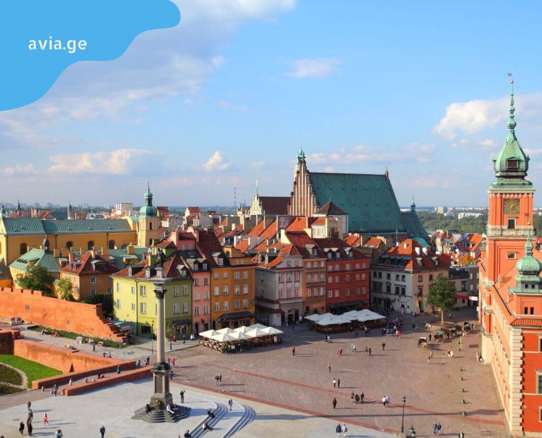 kutaisi varshava aviabiletebi kutaisi warsaw