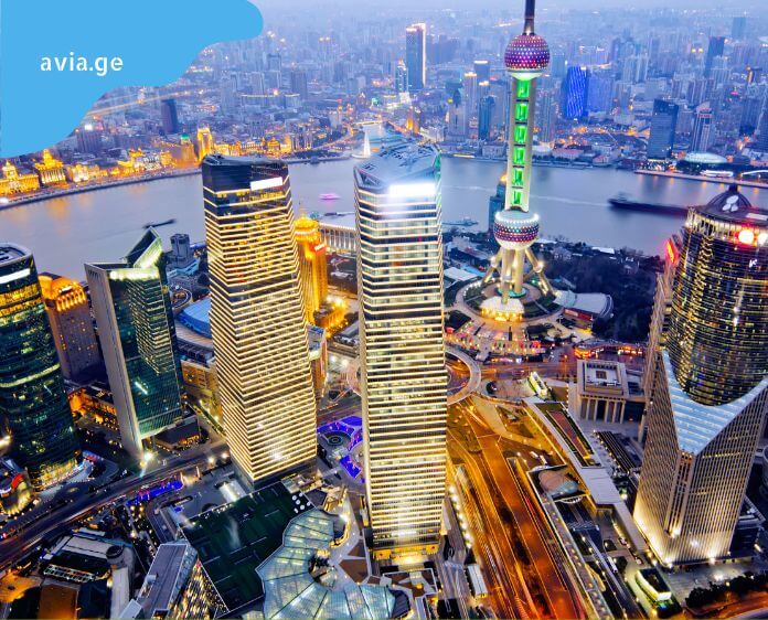 tbilisi shanghai aviabiletebi Tbilisi Shanghai flights