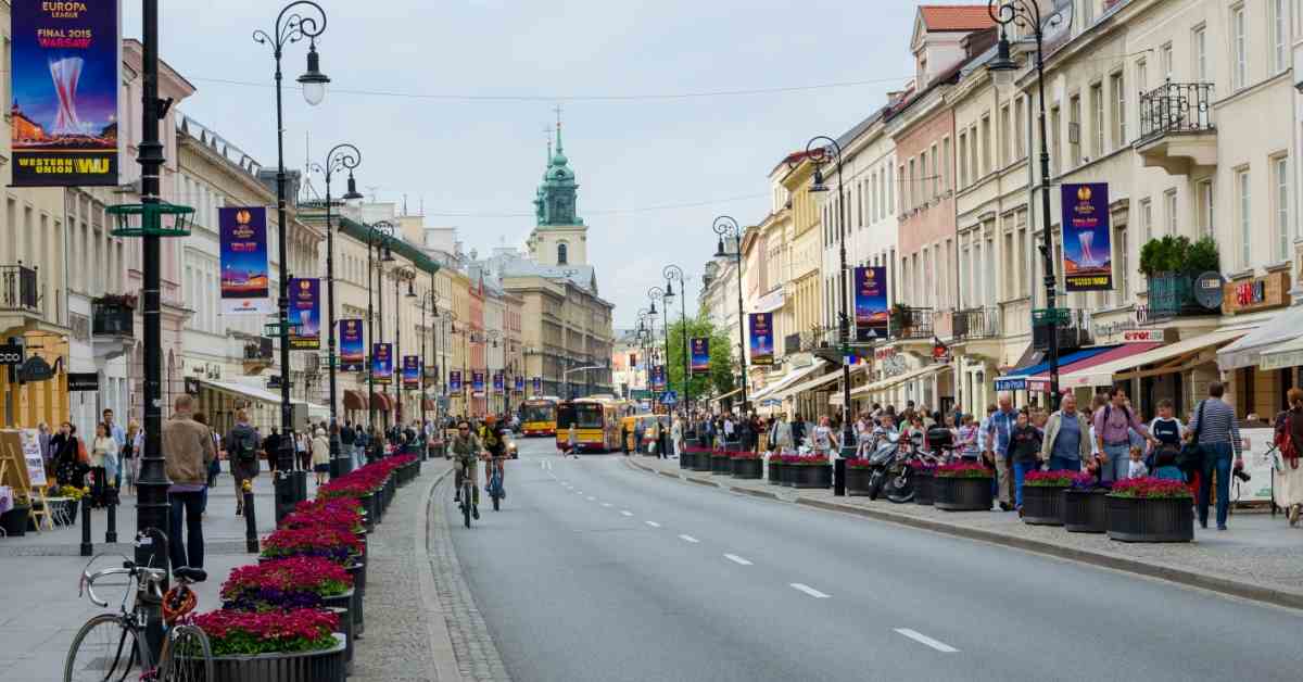 warsaw streets