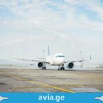 ატირაუ თბილისი – Air Astana-მ პირველი ფრენა შეასრულა new route