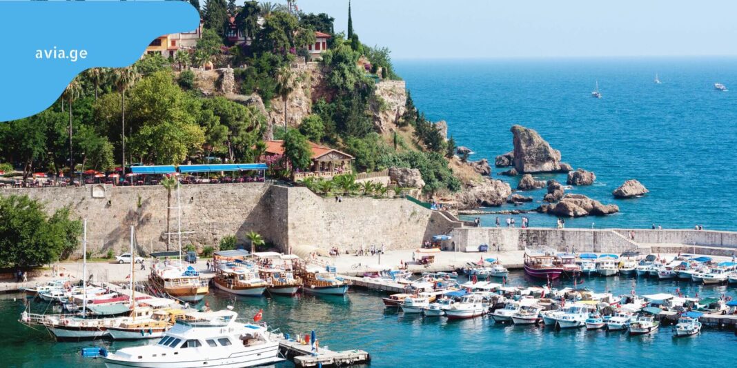 antalia travel guide antaliis samogzauro gzamkvlevi