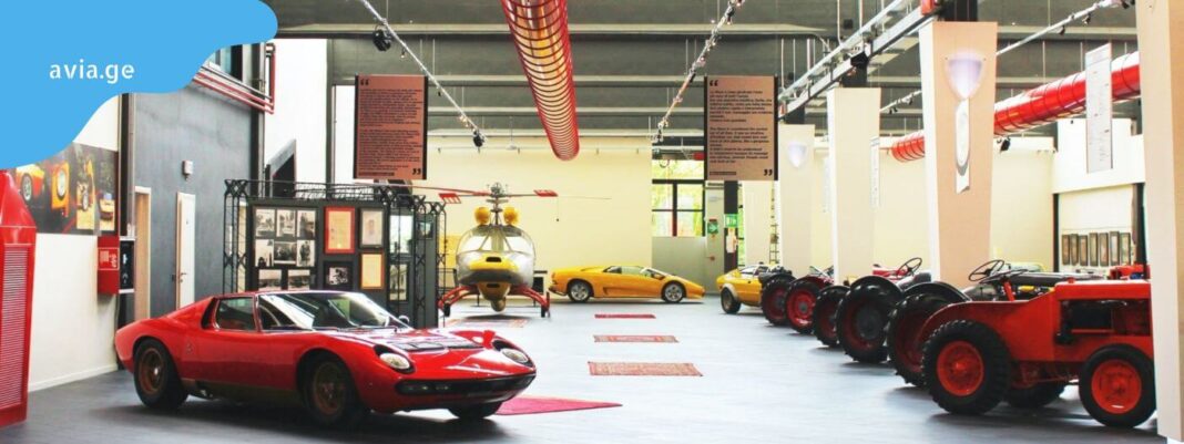 lamborgini museum lamborjinis muzeumi