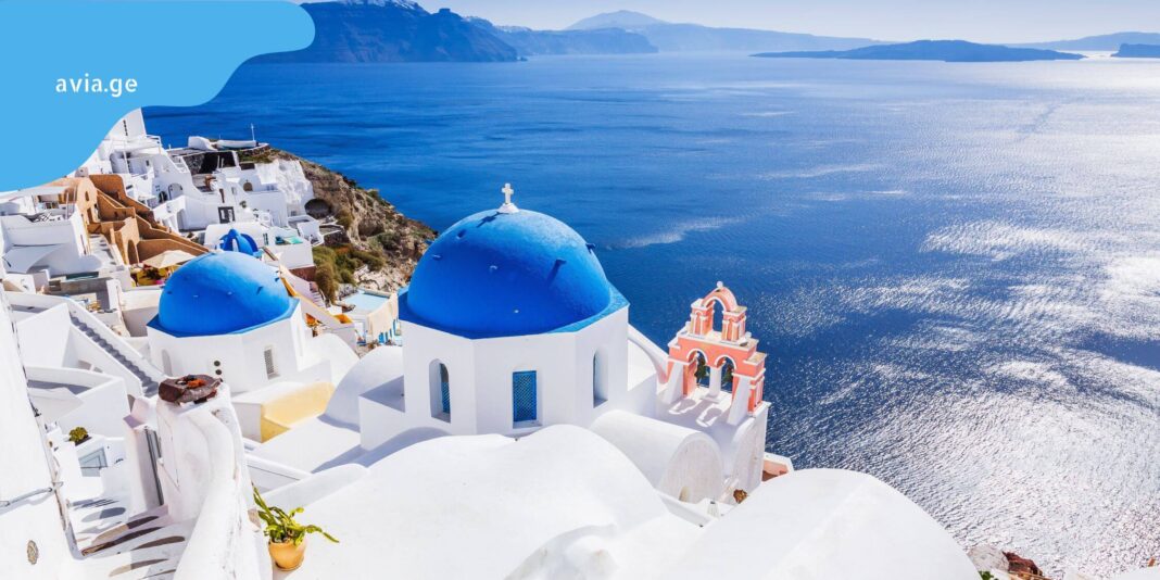 santorini travel guide santorinis samogzauro gzamkvlevi