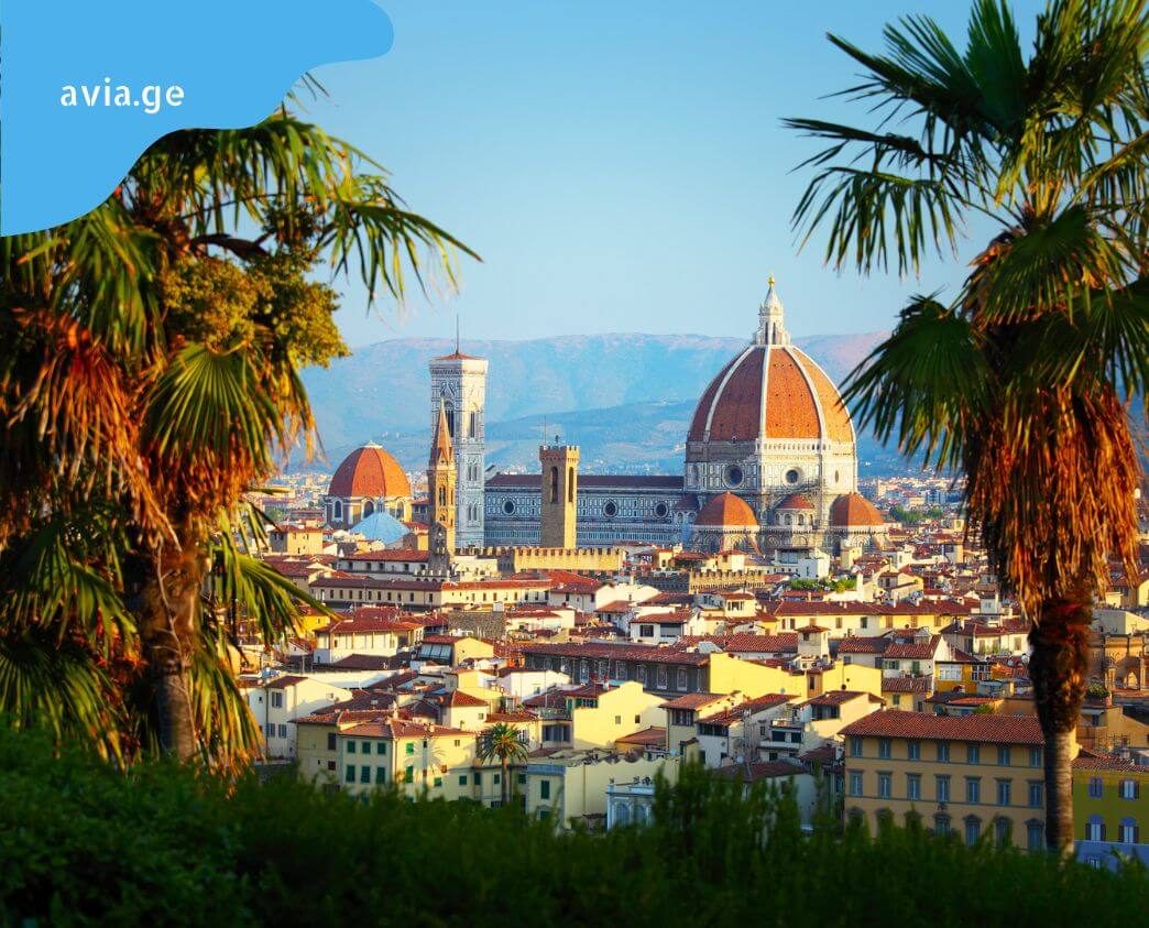 tbilisi florencia aviabiletebi Tbilisi Florence flights