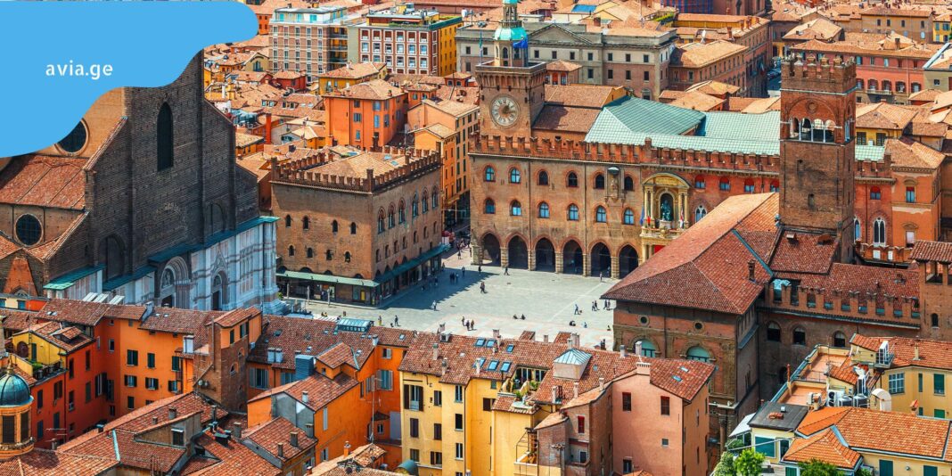 bologna travel guide bolonia samogzauro gzamkvlevi