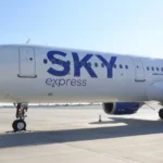 ავიაკომპანია Sky express 50%-მდე ფასდაკლებას გვთავაზობს ავიაბილეთებზე skyexpress fasdakleba