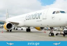 Condor-ის GSA საქართველოში: გლობალური ლიდერი AVIAREPS დაინიშნა condor-airlines georgia