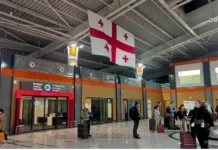 თბილისის საერთაშორისო აეროპორტი: მეხუთე მემილიონე მგზავრი თბილისში tbilisi airport