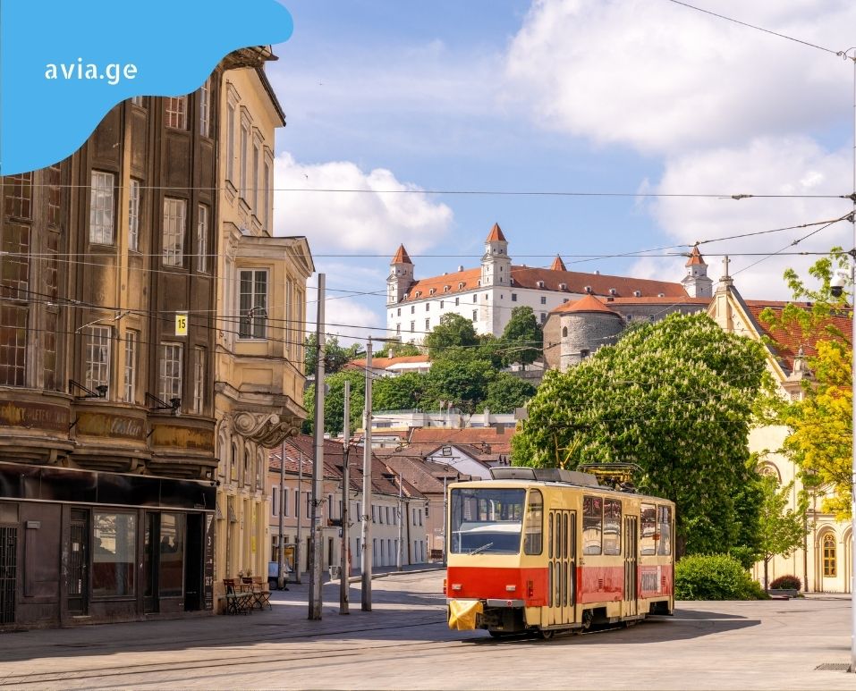 iafi frenebi bratislavashi Flights to Bratislava