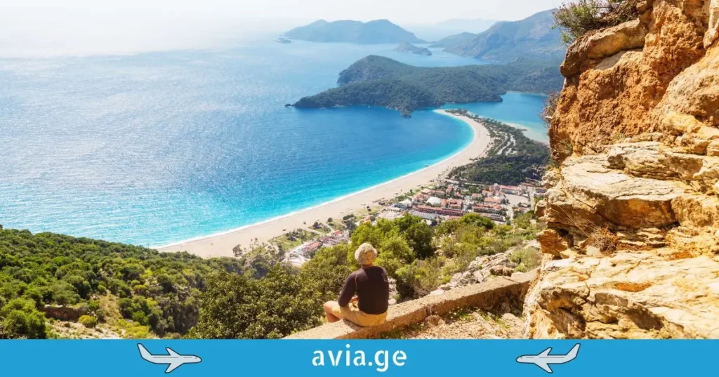 Narrow street in Antalya