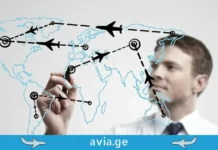 ევროპული ავიახაზები მარშრუტებს ცვლიან: ახალი რეისები აზიაში! Air travel route map