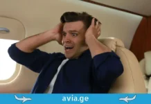 უცნაური ხმები თვითმფრინავში – რომელი ხმაა ნორმალური და რომელი უნდა გაღელვებდეს Scared man on a plane