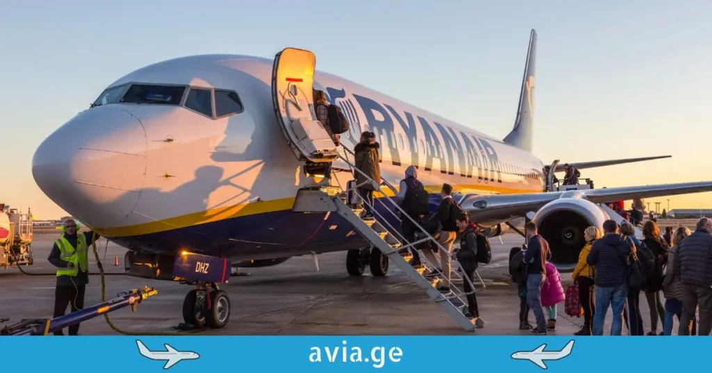 რაინეარის თვითმფრინავი მგზავრებით