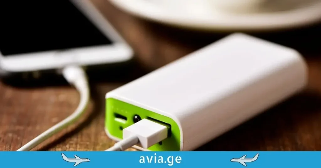 ფაუერბანკი და ტელეფონი