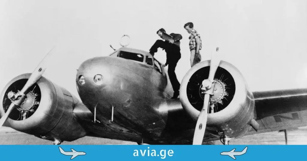 შავთეთრი ფოტო თვითმფრინავი