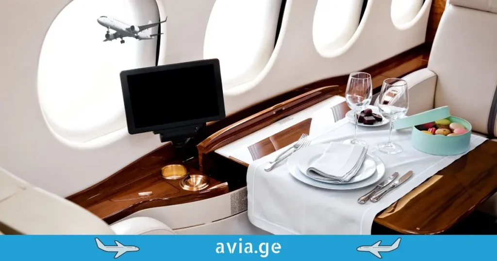 ფუფუნება და კომფორტი: თვითმფრინავის ბიზნეს კლასის სავარძელი - avia.ge