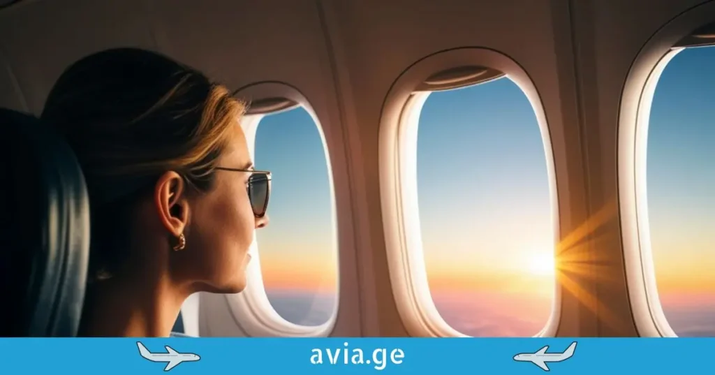 ფრენა მზის ჩასვლისას