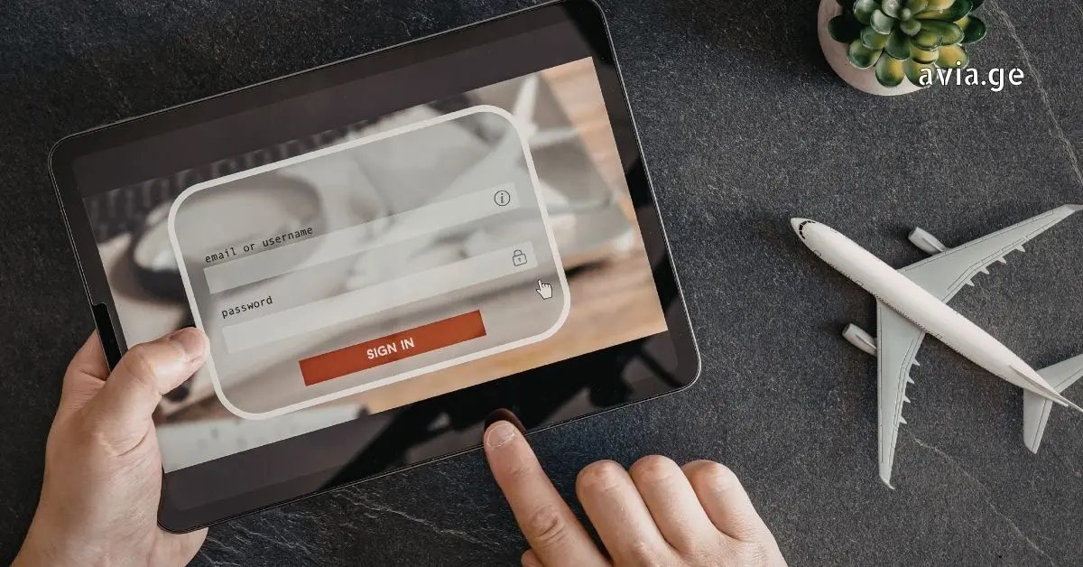 ლეპტოპი, პასპორტი და სამგზავრო აქსესუარები