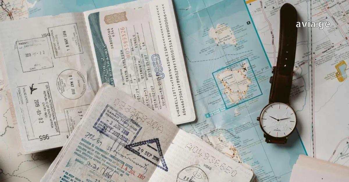 რუკა და ავიაბილეთი