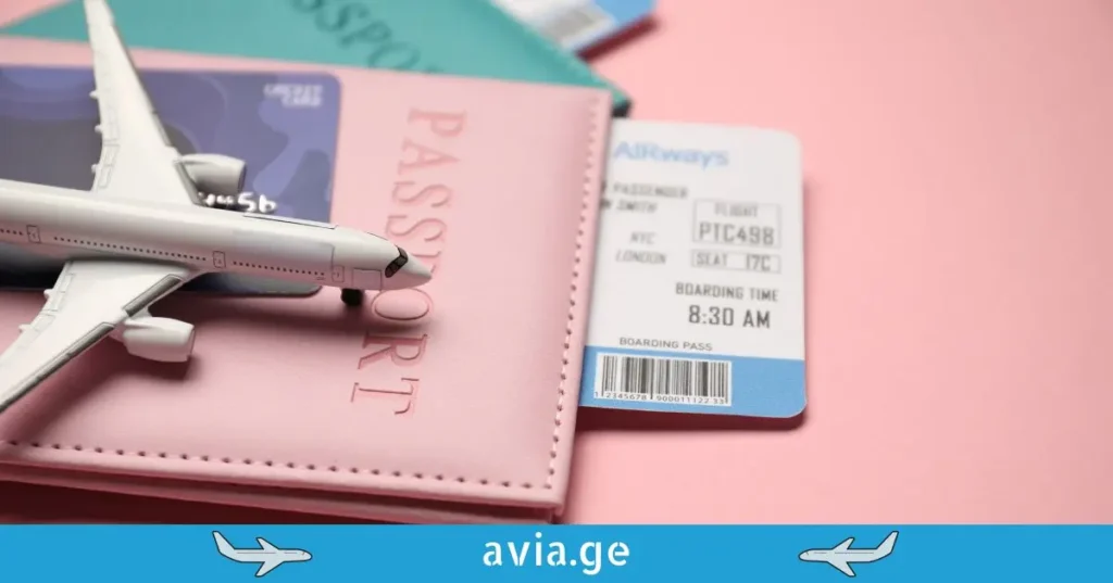 ავიაბილეთი, პასპორტი