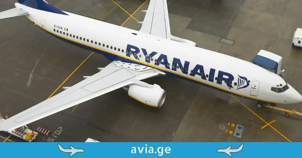 Ryanair-ის თვითმფრინავი