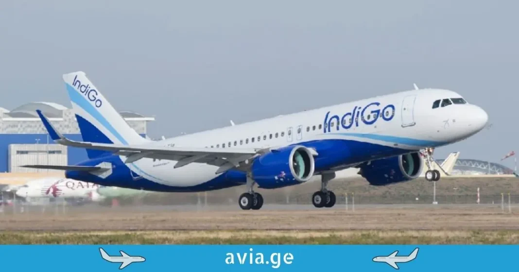 Indigo-s tvitmprinavi asafrren bilikze ინდიგოს თვითმფრინავი