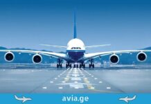 6-წლიანი პაუზის შემდეგ China Southern Airlines-ი თბილისის მიმართულებით ფრენებს ანახლებს თვითმფრინავი ასაფრენ ბილიკზე