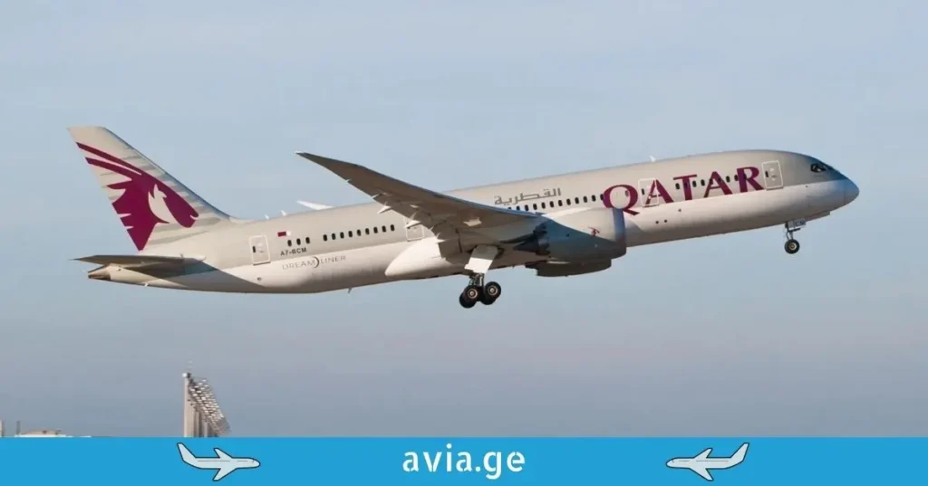 Qatar Airways-ის აფრენა