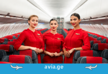 Air Arabia-ს ფასდაკლება დაიწყო – ავიაბილეთები თბილისიდან 499 ლარიდან Air Arabia-ს ეკიპაჟი თვითმფრინავის სალონში