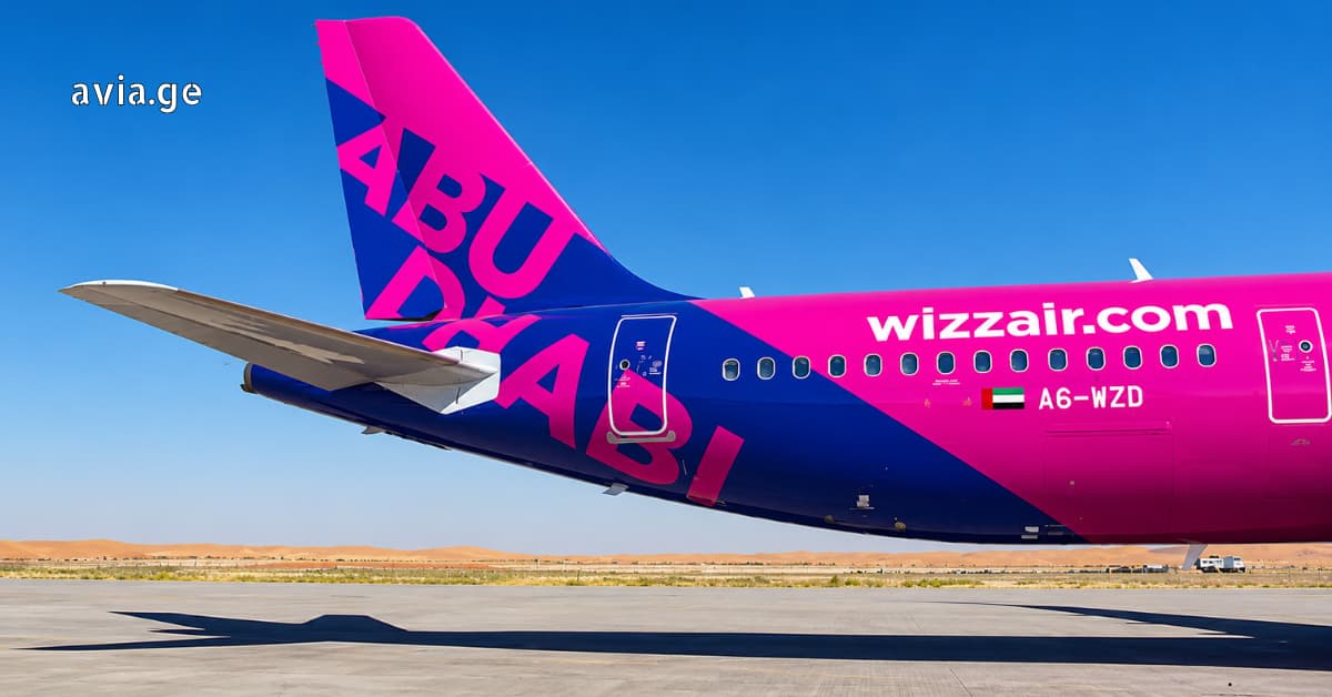 ავიაკომპანია wizz air თვითმფრინავი
