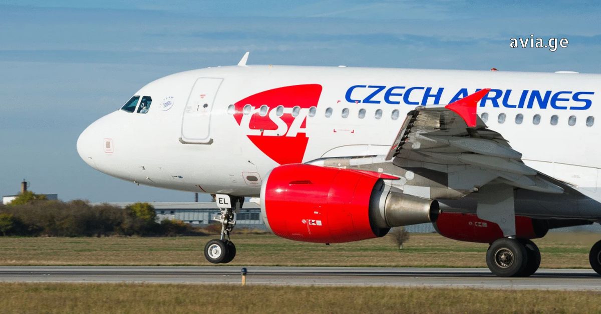 Czech Airlines-ის თვითმფრინავი